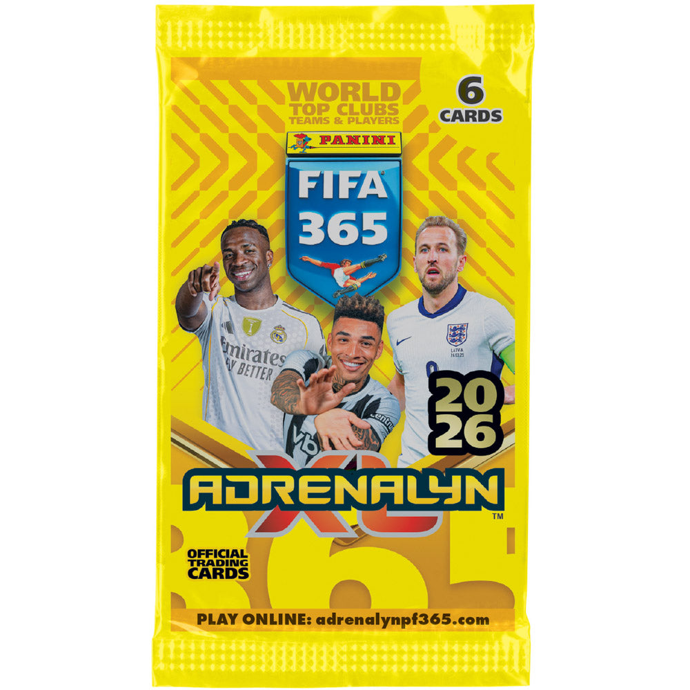 Panini FIFA Adrenalyn 2026 Soccer Trading Cards Assorted Styles