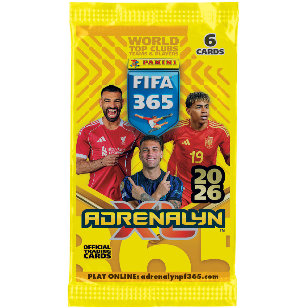 Panini FIFA Adrenalyn 2026 Soccer Trading Cards Assorted Styles