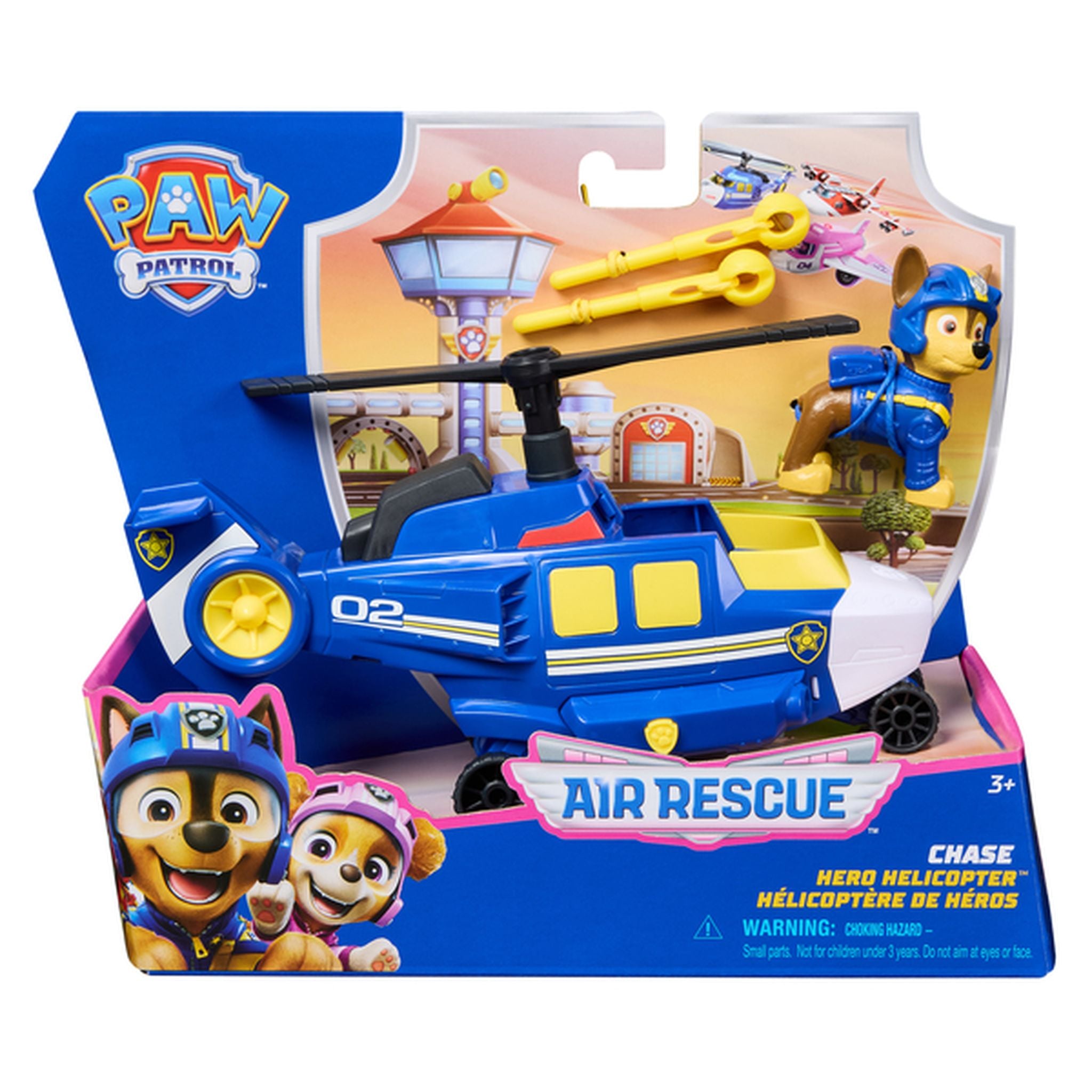 PAW Patrol Air Rescue Themed Vehicle Chase