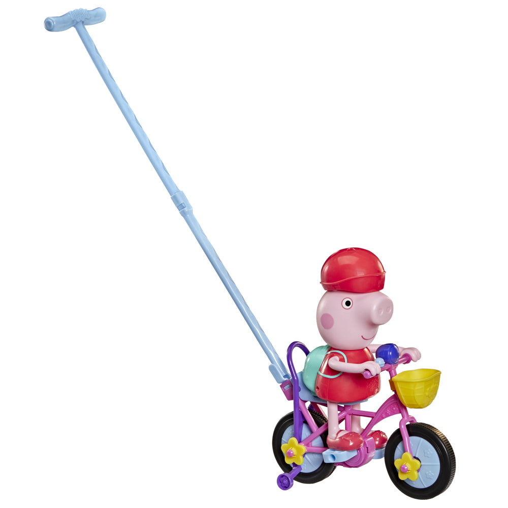 Peppa Pig: Ready Pedal Go Peppa on push stick.