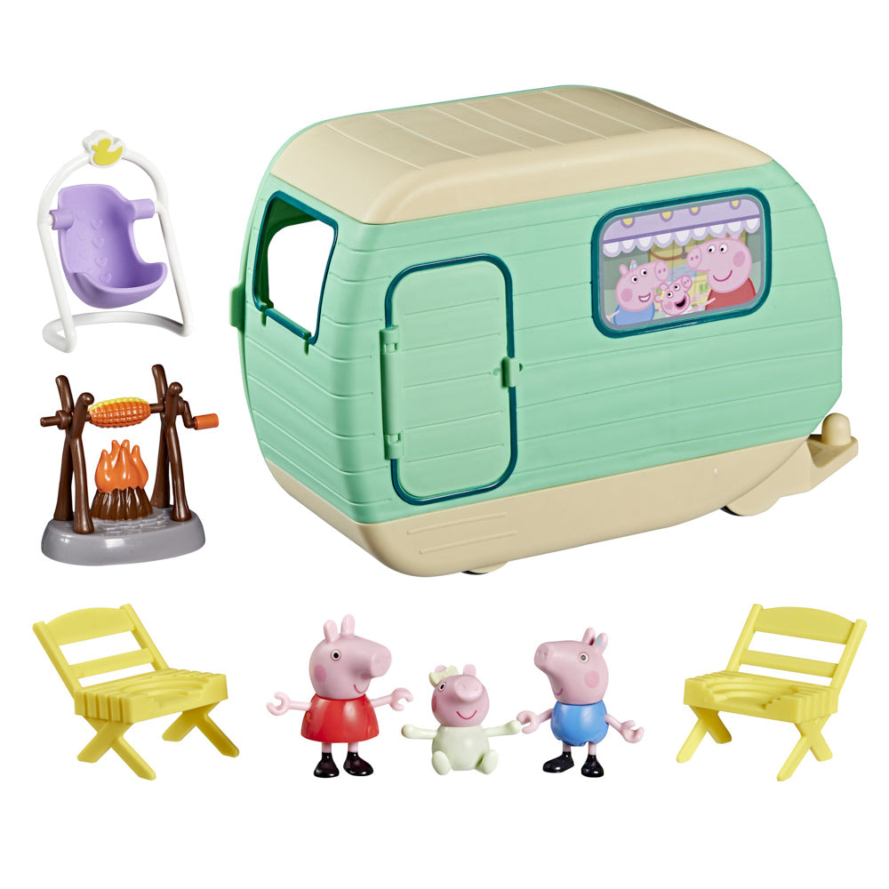 Peppa Pig Three Little Piggies Caravan playset accessories