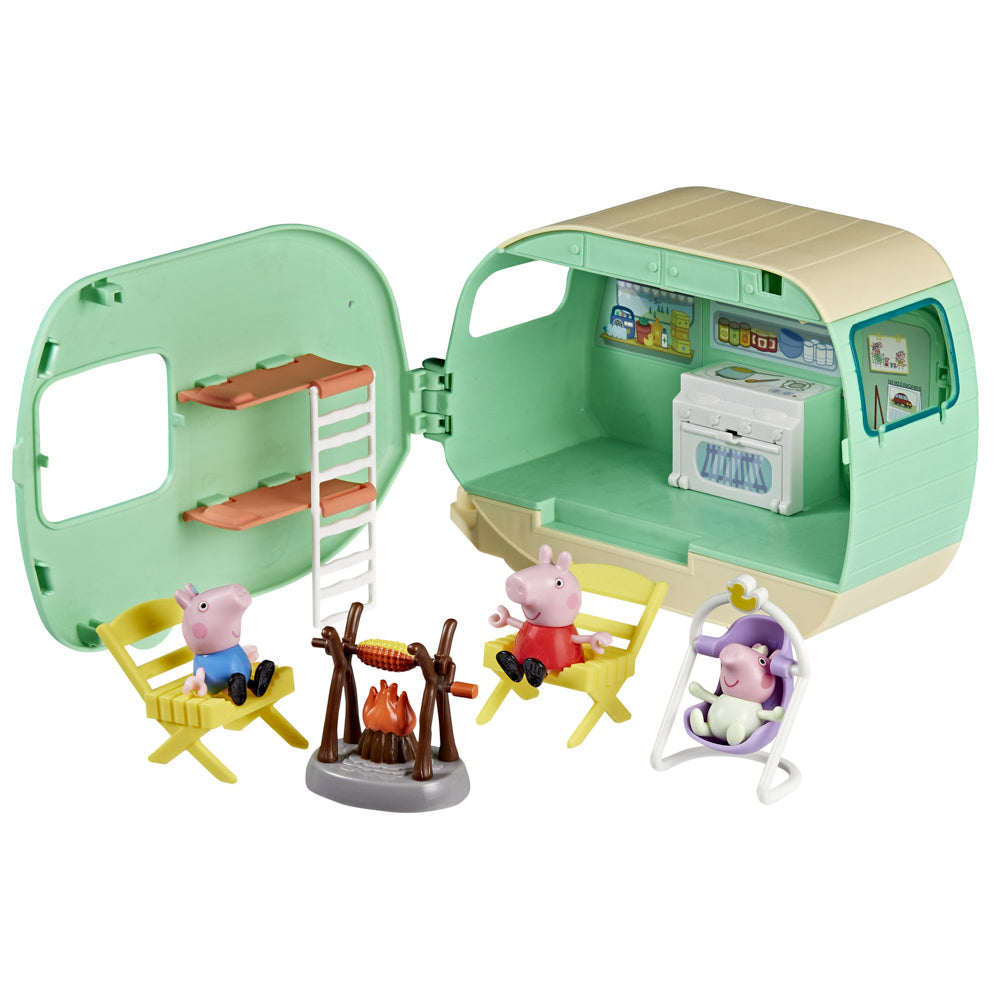 Peppa Pig Three Little Piggies Caravan playset accessories