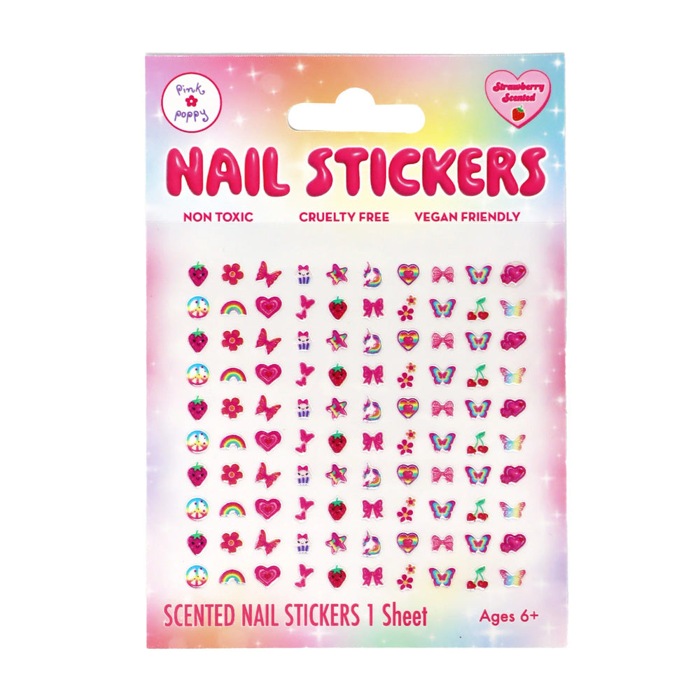 Pink Poppy Dreamland Scented Nail Stickers - Toyworld NZ