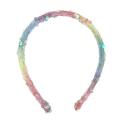 Pink Poppy Unicorn Rainbow Sequin Headband