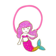 Pink Poppy Shimmering Mermaid Hair Elastic