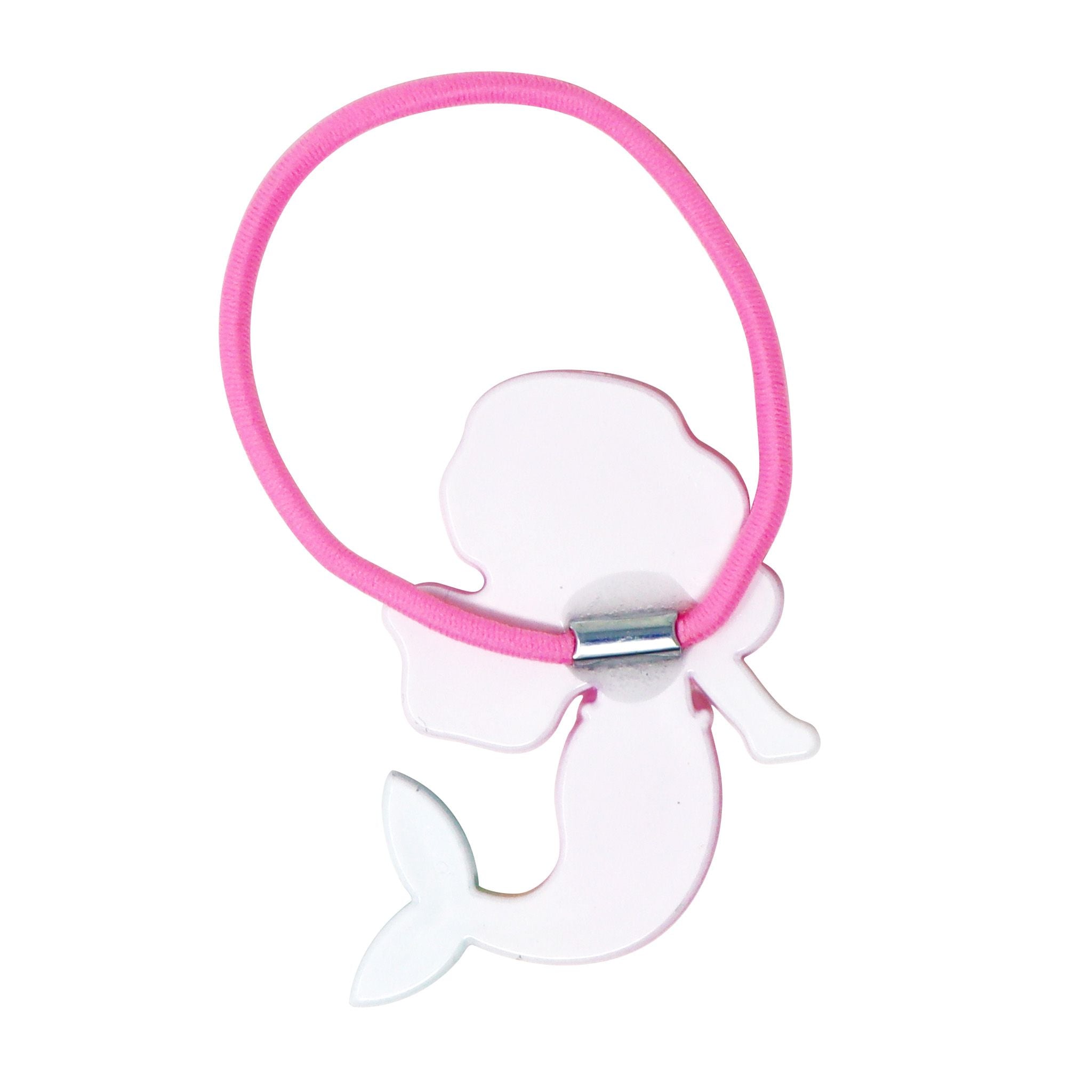 Pink Poppy Shimmering Mermaid Hair Elastic