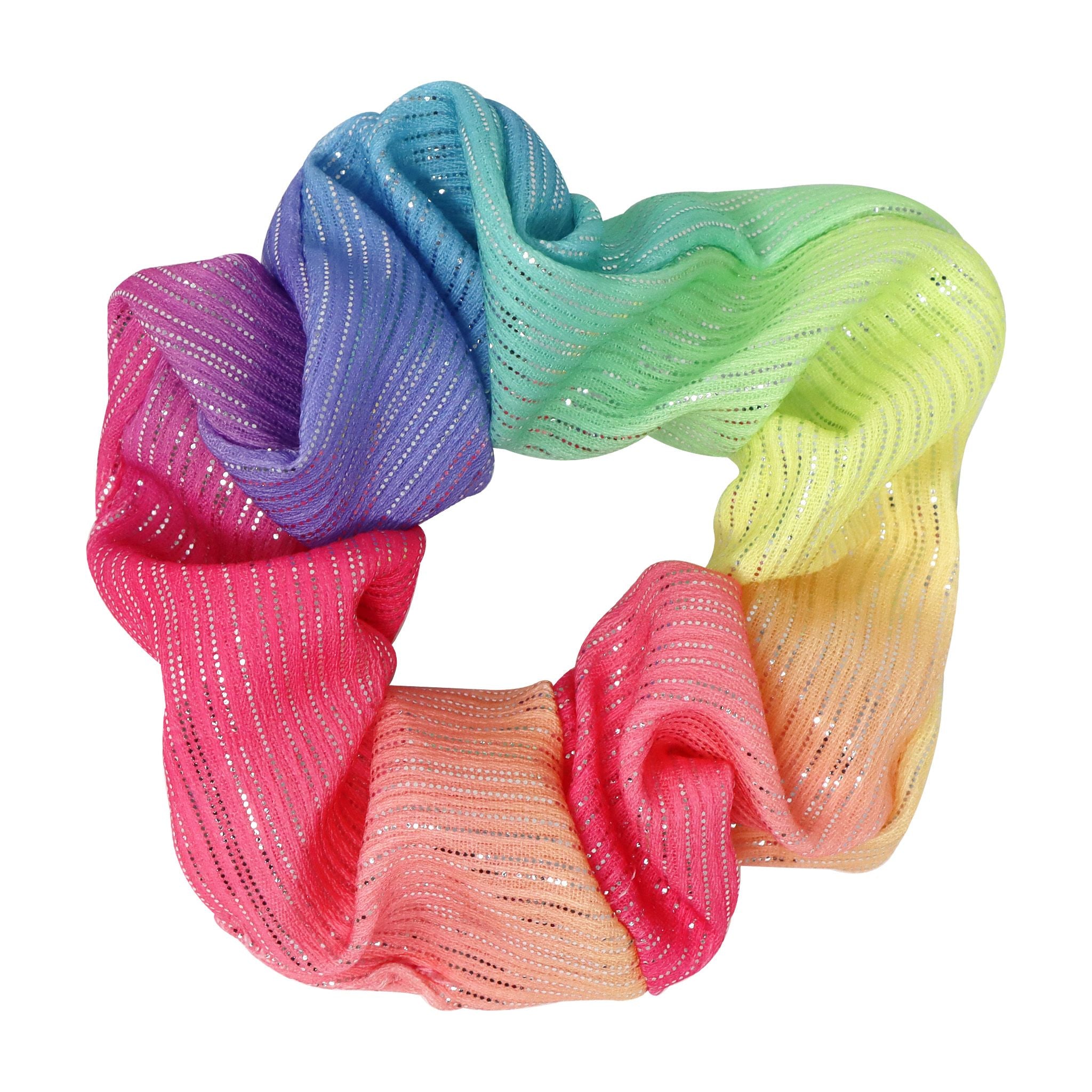 Pink Roughie Pink Poppy Rainbow Scrunchie – Toyworld NZ