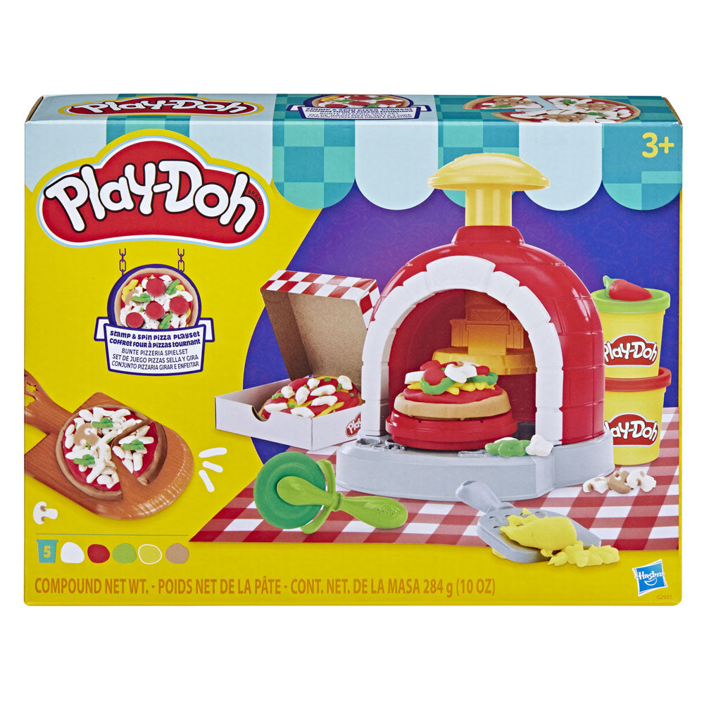 Play-Doh Stamp And Spin Pizza Playset - Toyworld NZ