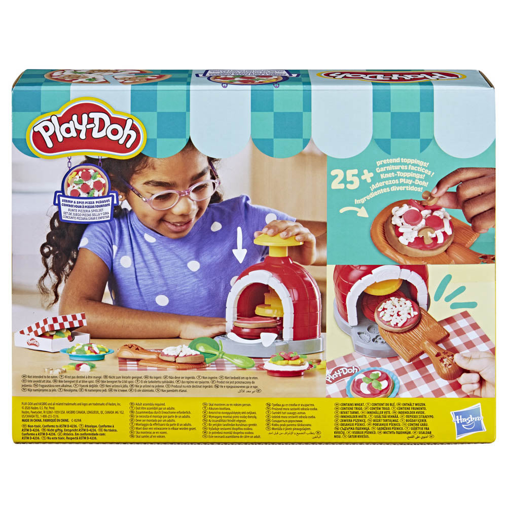 Play-Doh Stamp And Spin Pizza Playset - Toyworld NZ