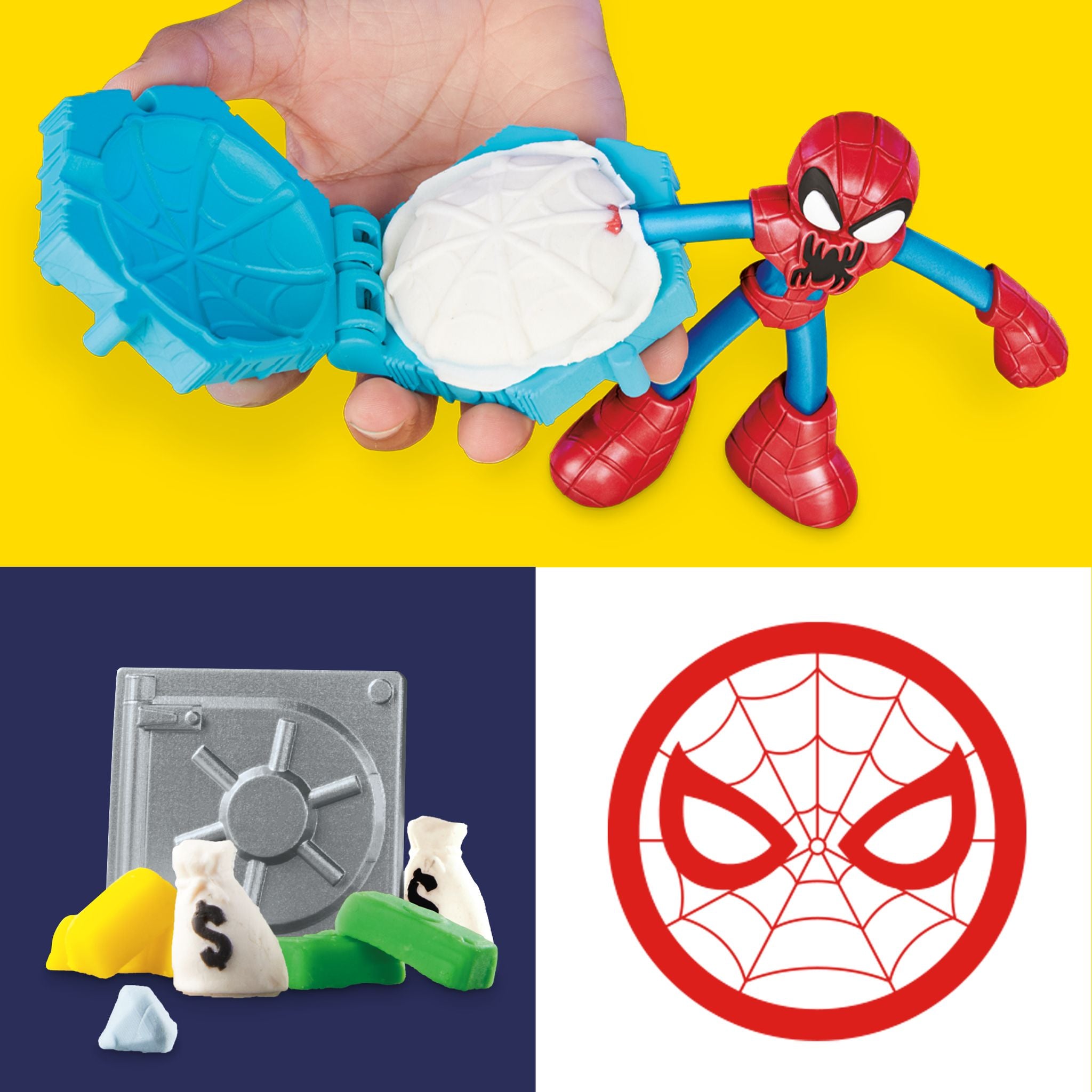 Play-Doh Spider-Man Launch And Slice Battle - Toyworld NZ