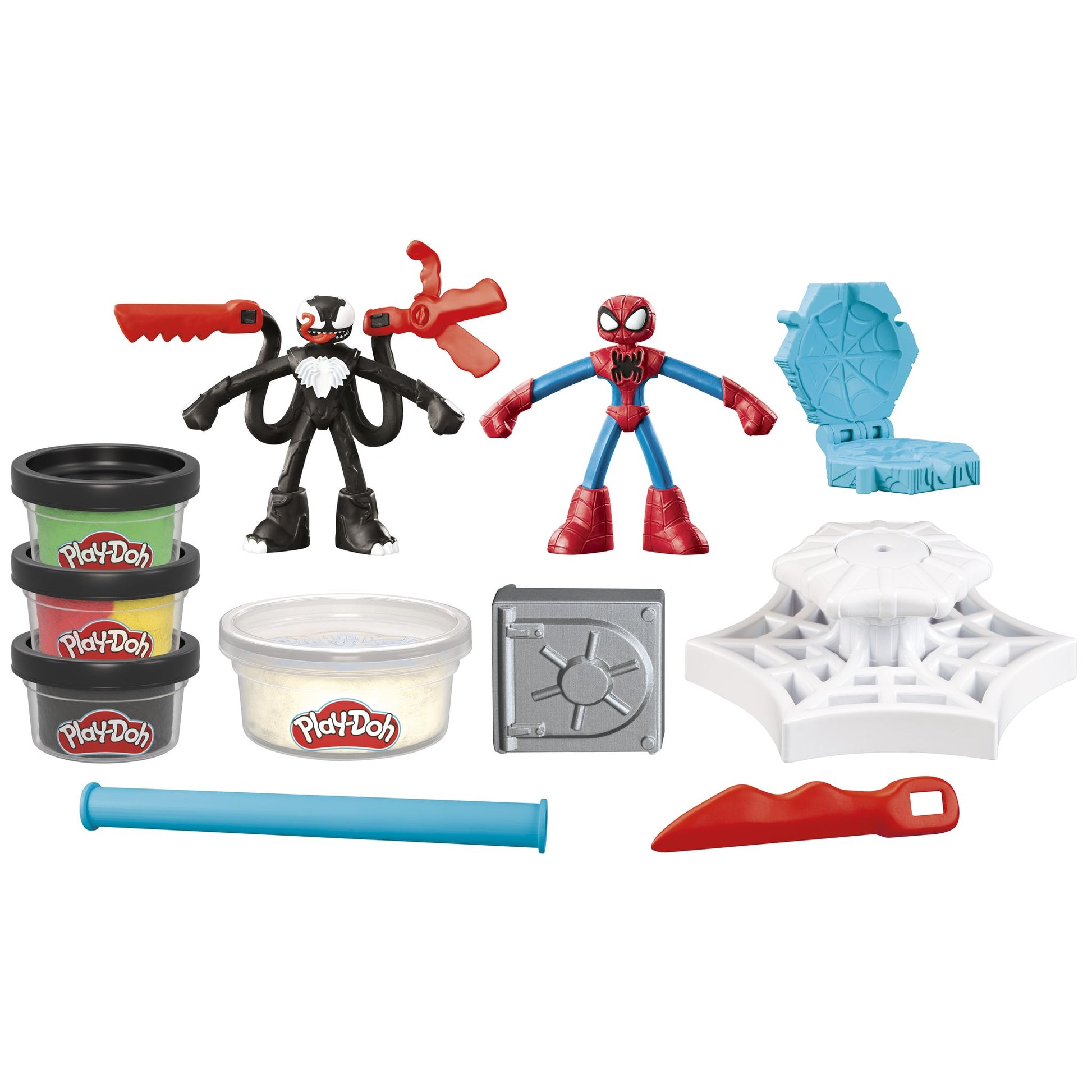 Play-Doh Spider-Man Launch And Slice Battle - Toyworld NZ