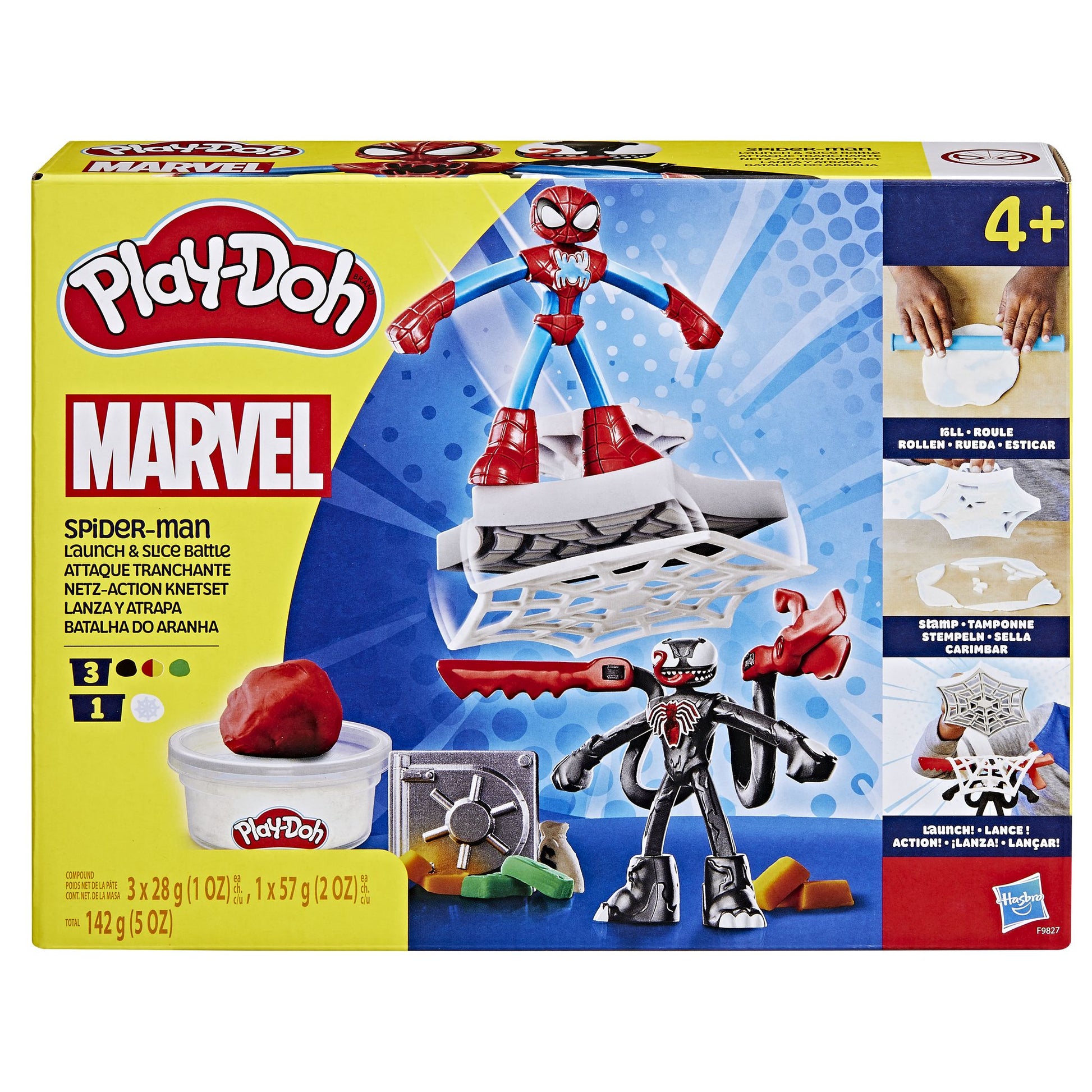 Play-Doh Spider-Man Launch And Slice Battle - Toyworld NZ
