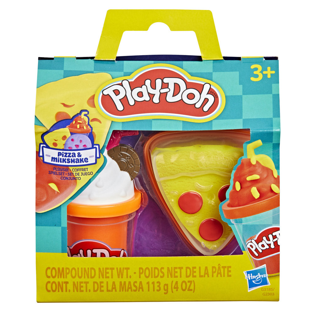 Play-Doh Treats To Go Pizza & Milkshake Playset
