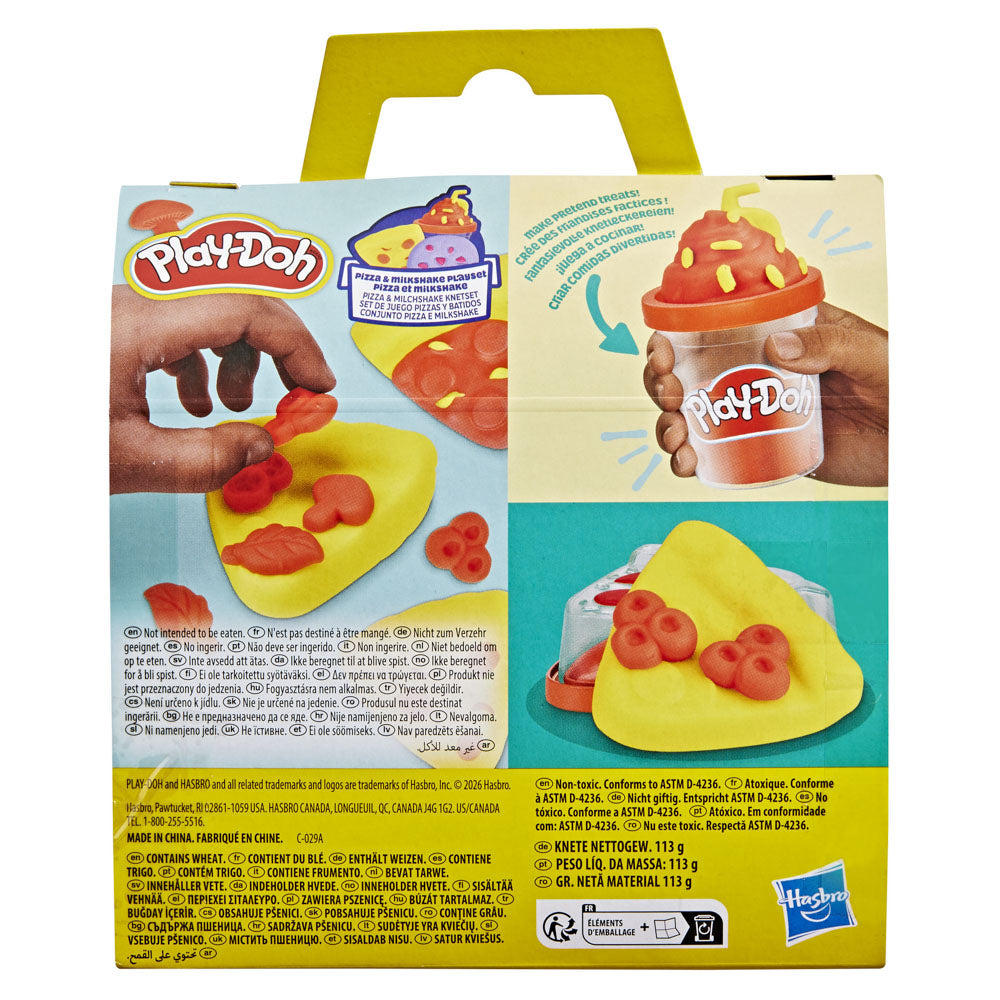 Play-Doh Treats To Go Pizza & Milkshake Playset