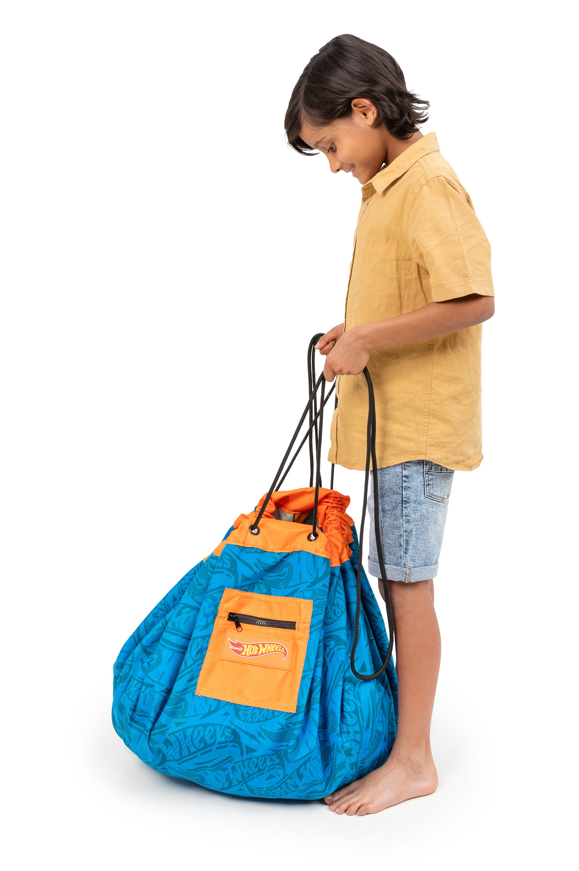 Hot Wheels Play Pouch Toy Storage Bag & Mat