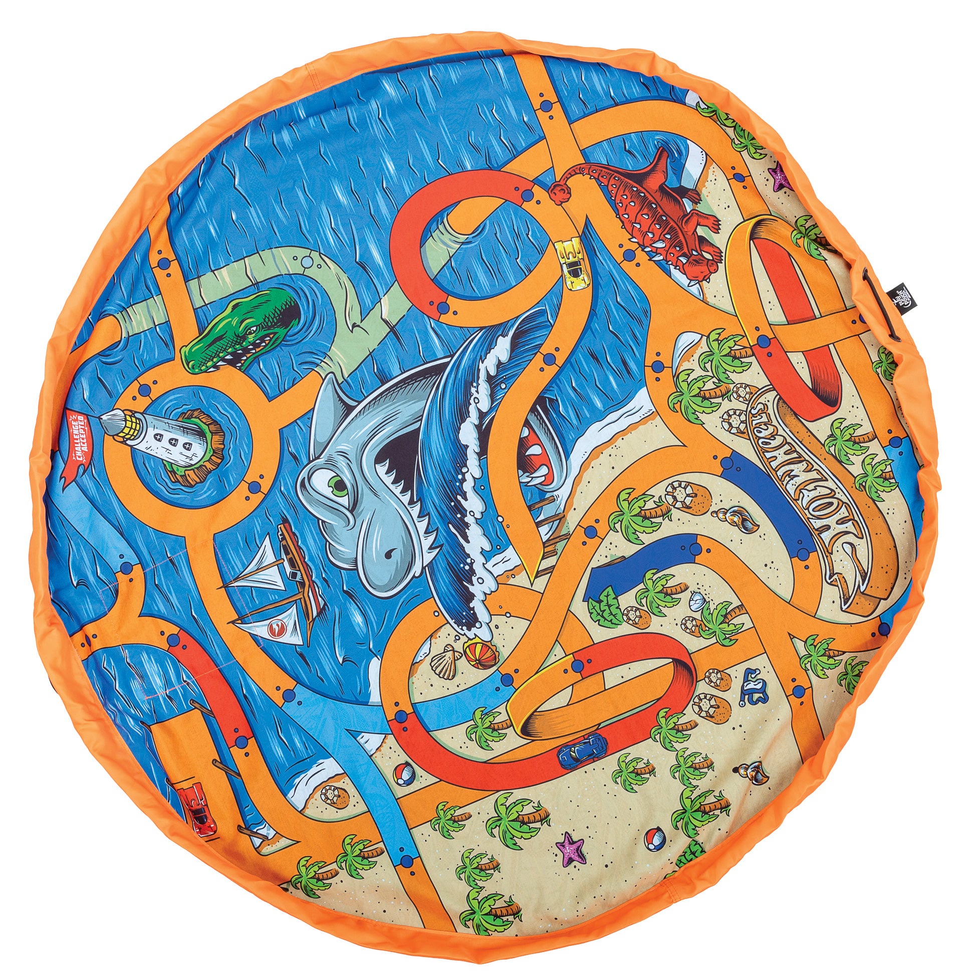 Hot Wheels Play Pouch Toy Storage Bag & Mat