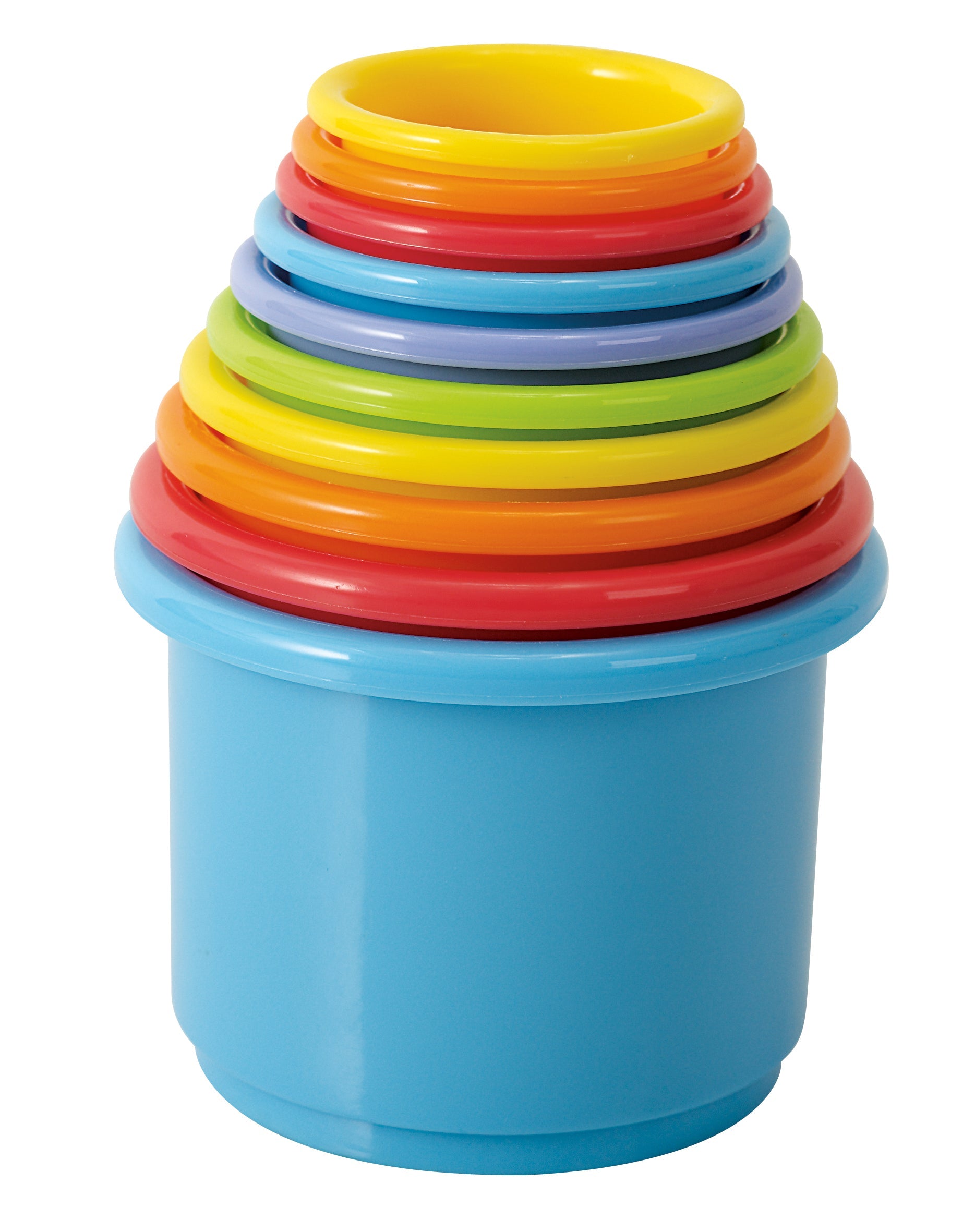 Playgo Toys Rainbow Stackin' Cups 10 Pieces