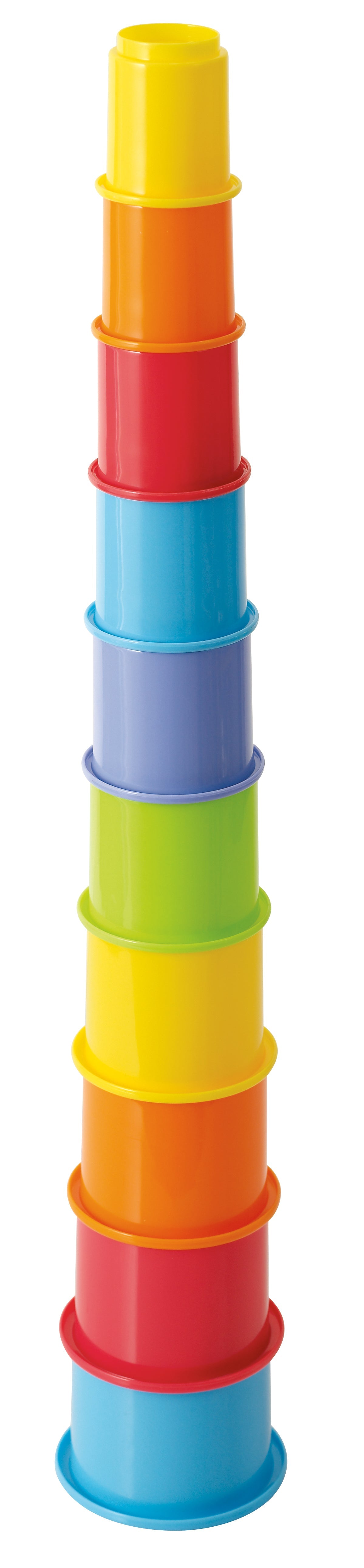 Playgo Toys Rainbow Stackin' Cups 10 Pieces