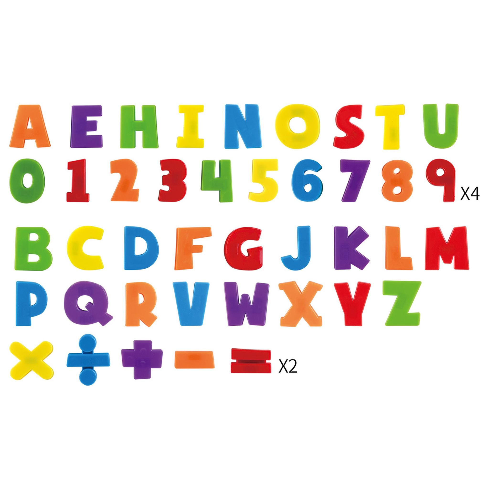 Playgo 120 Piece Magnetic Letters & Numbers