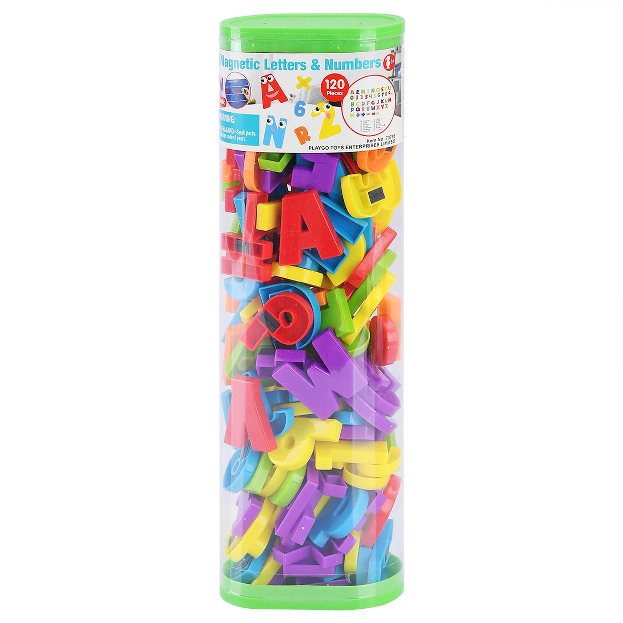 Playgo 120 Piece Magnetic Letters & Numbers