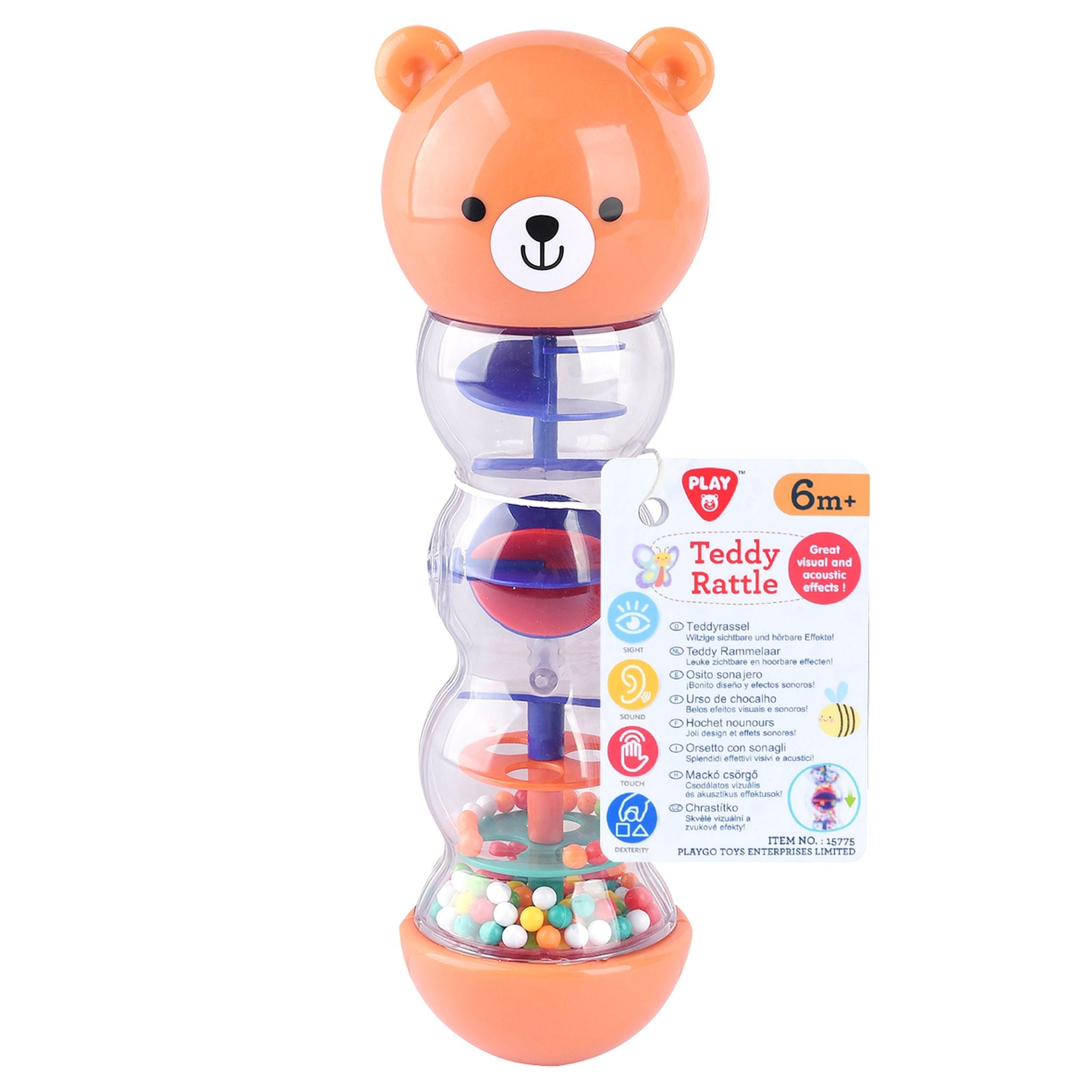 Playgo Toys Teddy Rattle