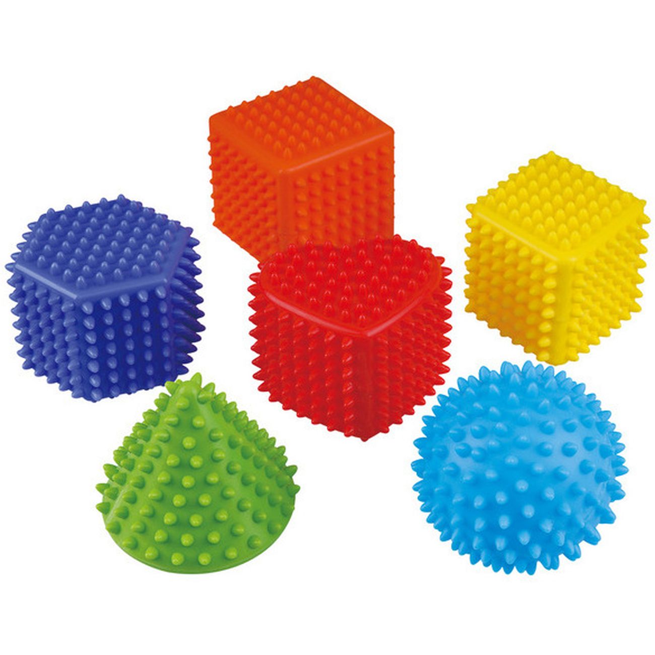 Playgo Toys Squeeze Me Sensory Shapes 6 Pieces