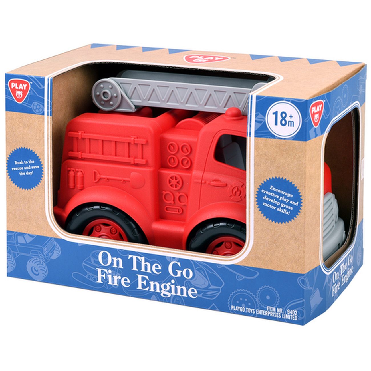 Playgo Toys On The Go Fire Engine - Toyworld NZ