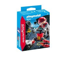 PLAYMOBIL 9092 SPECIAL PLUS ROCK BLASTER WITH RUBBLE