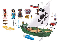 Playmobil 70151 Pirates Pirate Ship With Underwater Motor