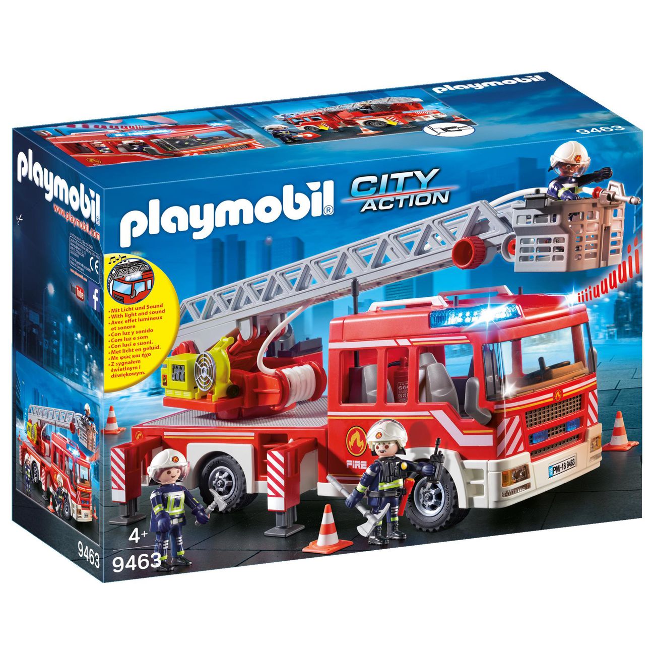 Playmobil City Action 9463 Fire Ladder Unit - Toyworld NZ