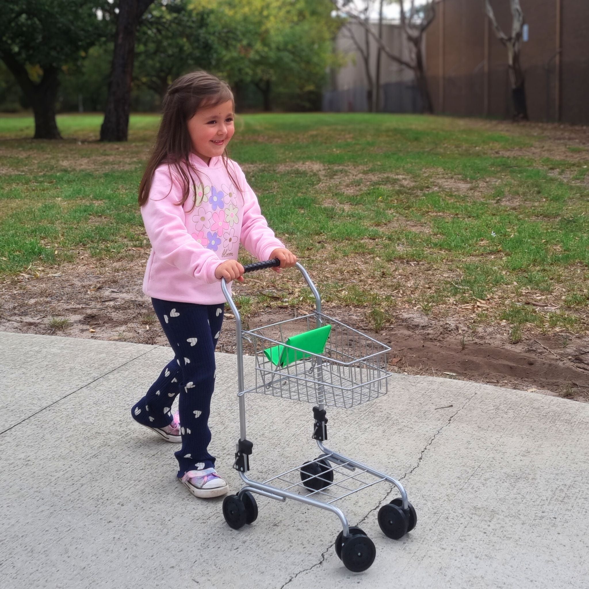 Playworld Metal Shopping Trolley
