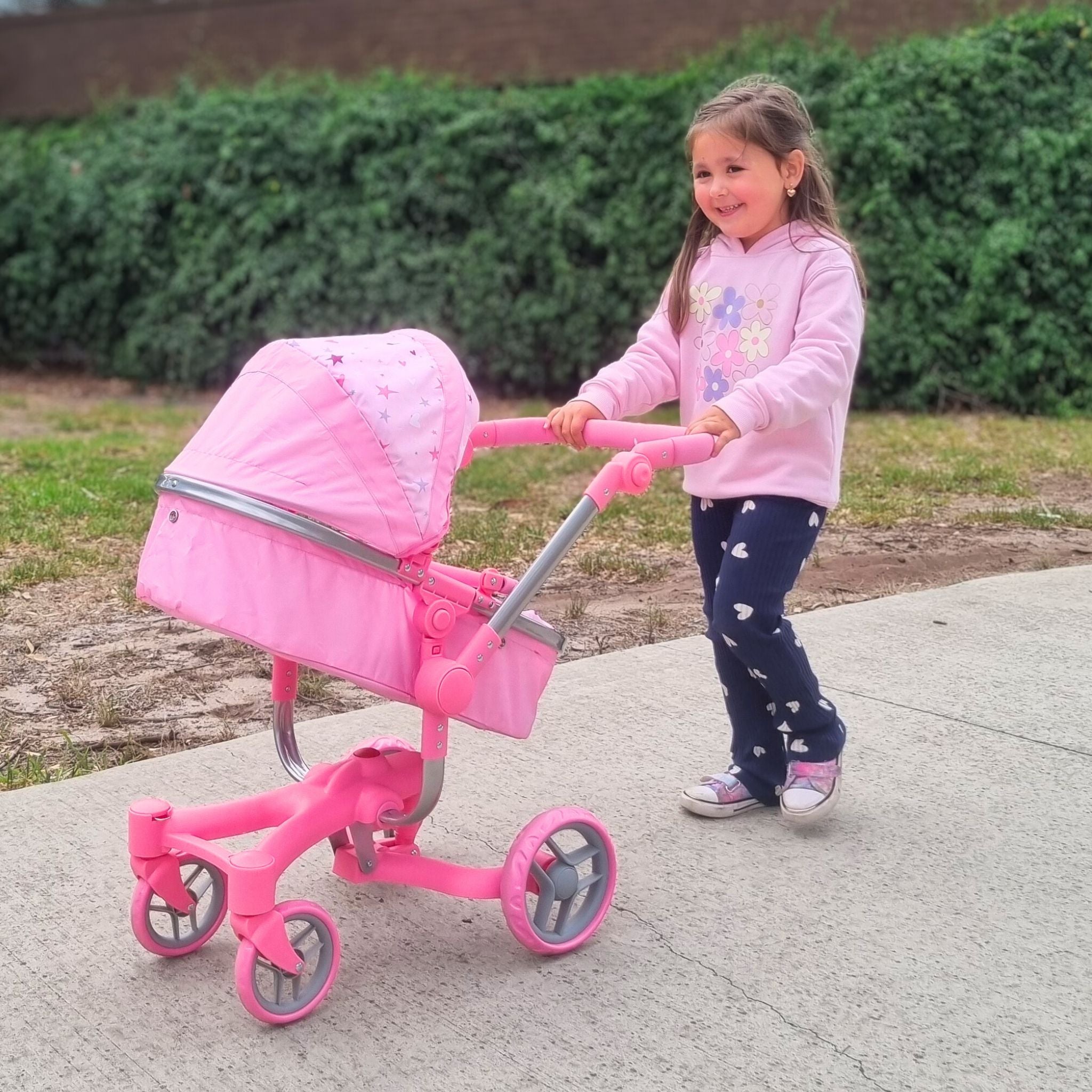 Playworld Deluxe 2 in 1 Doll Pram