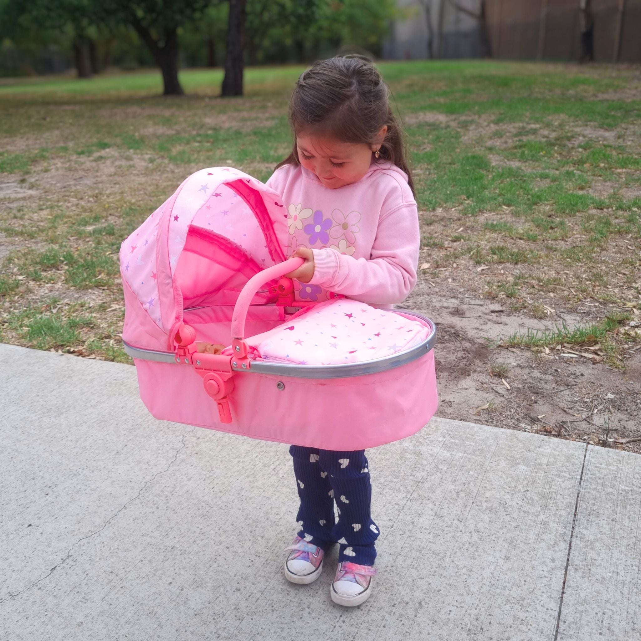 Playworld Deluxe 2 in 1 Doll Pram