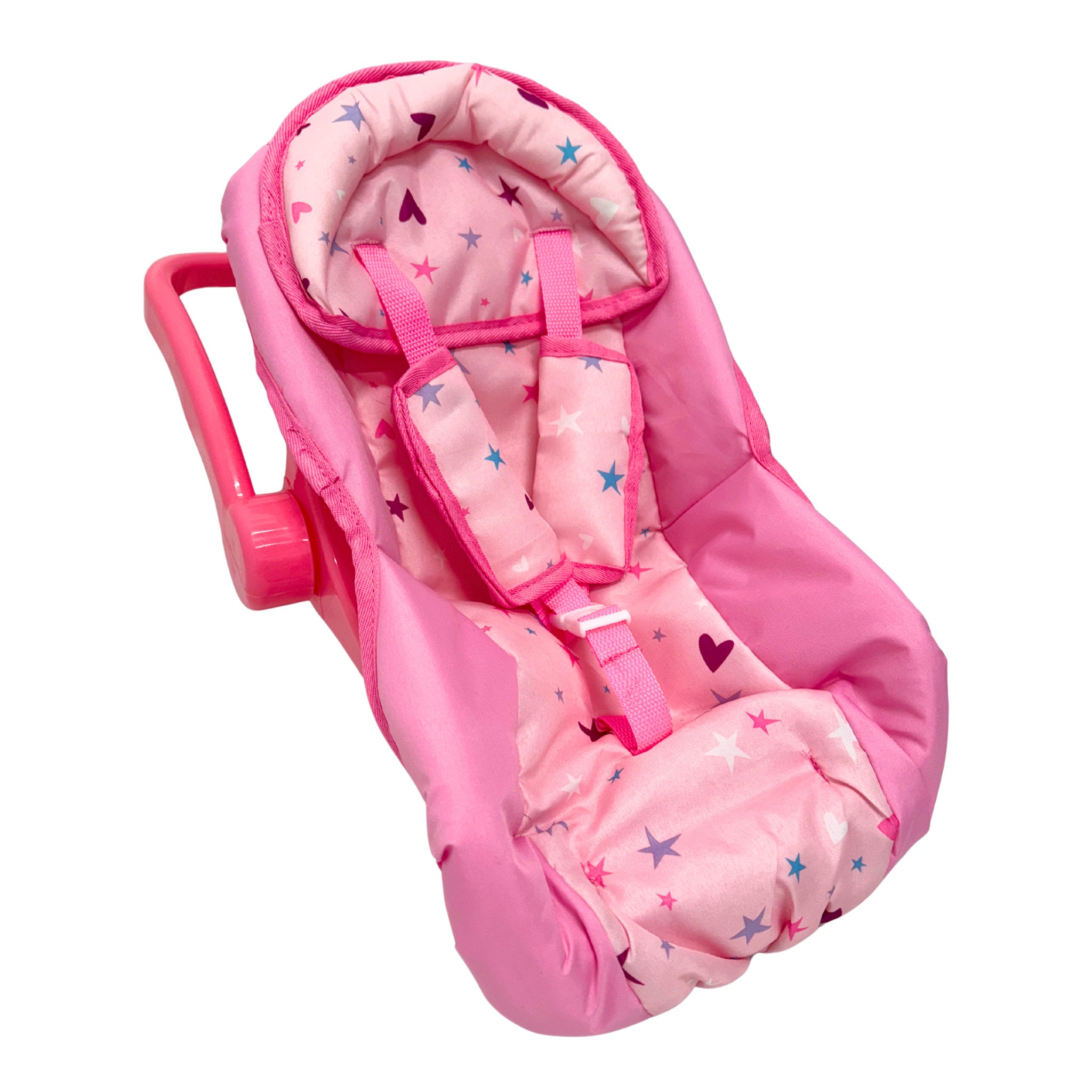 Playworld Doll Carry Car Seat Pink