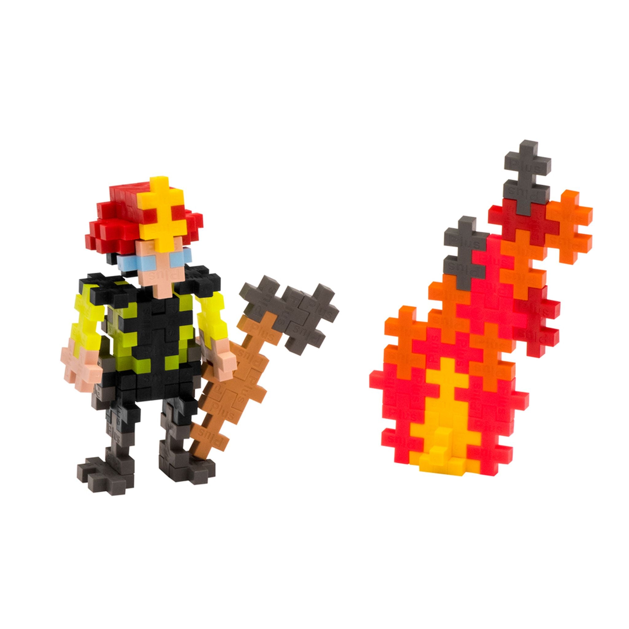 Plus Plus 100pc Tube Fire Fighter