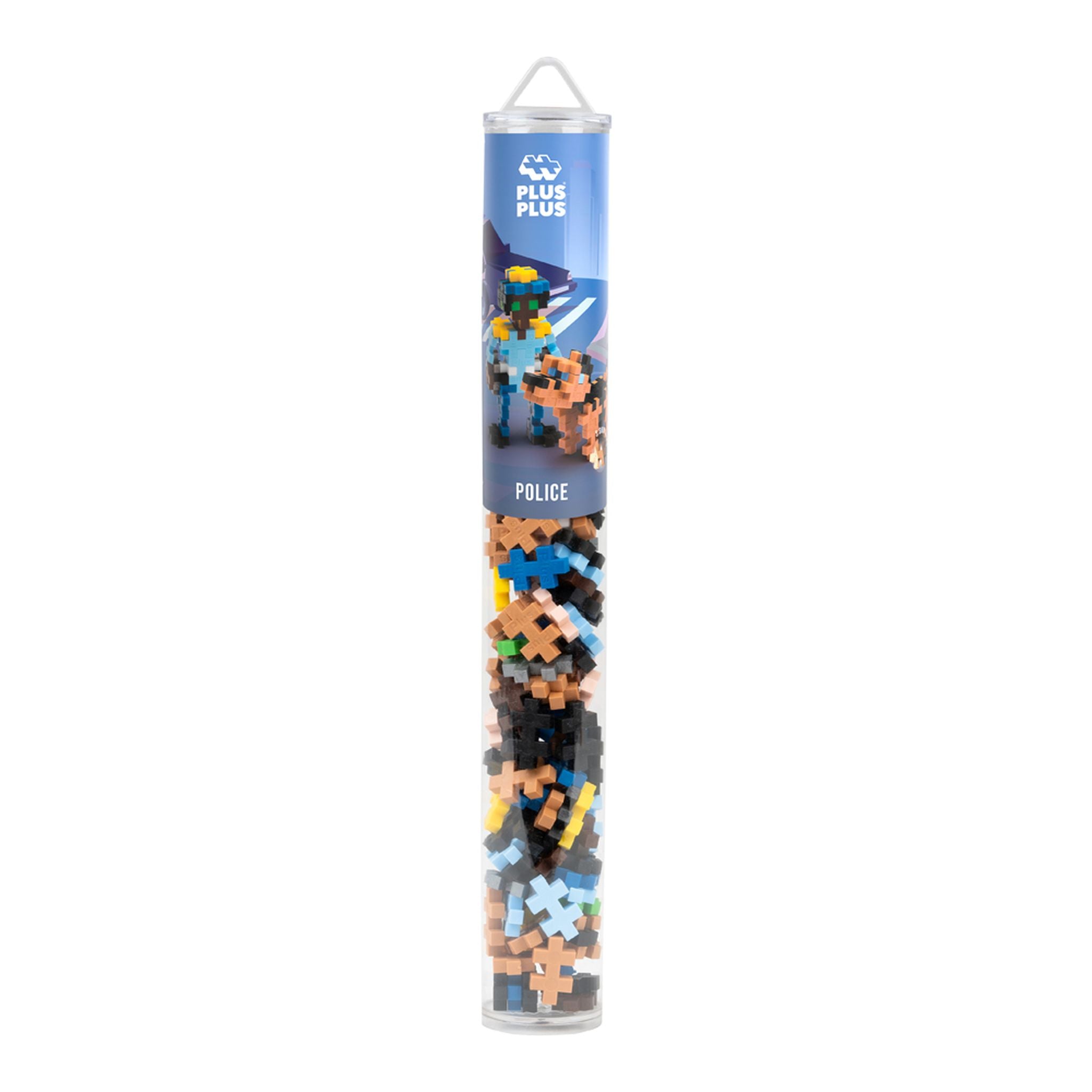 Plus Plus 100pc Tube  Police