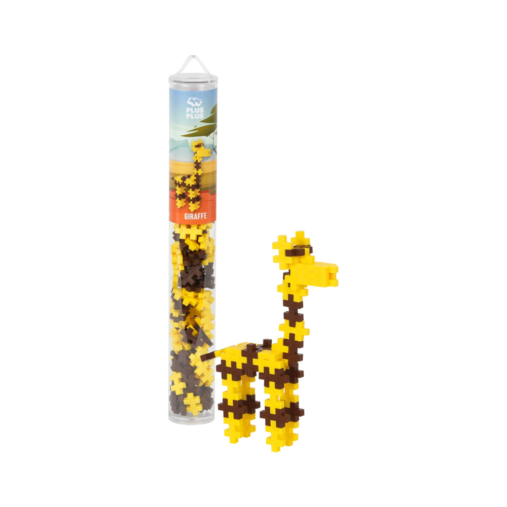 Tube of blocks to make a block giraffe