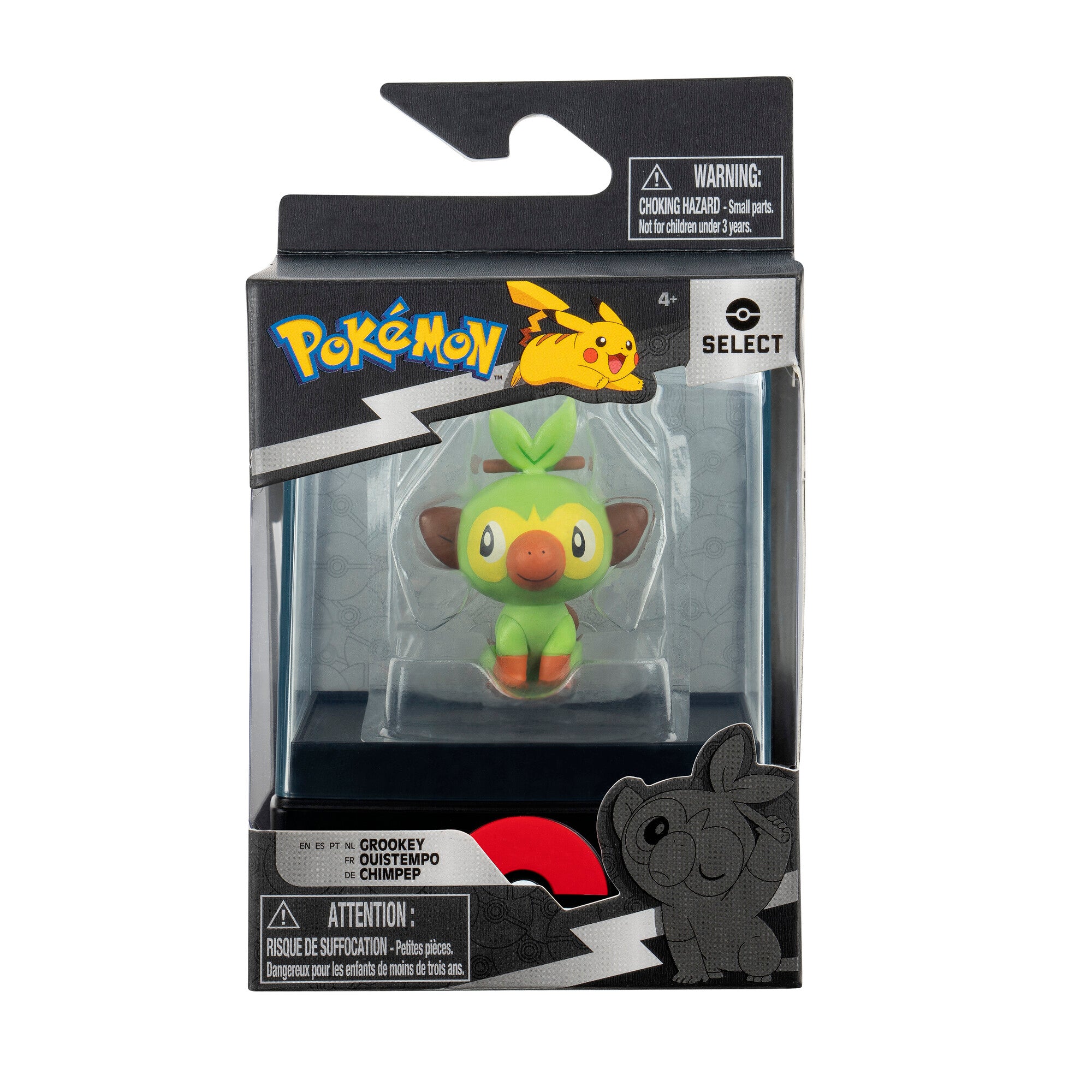 Pokemon Select Figurine In Case Grookey