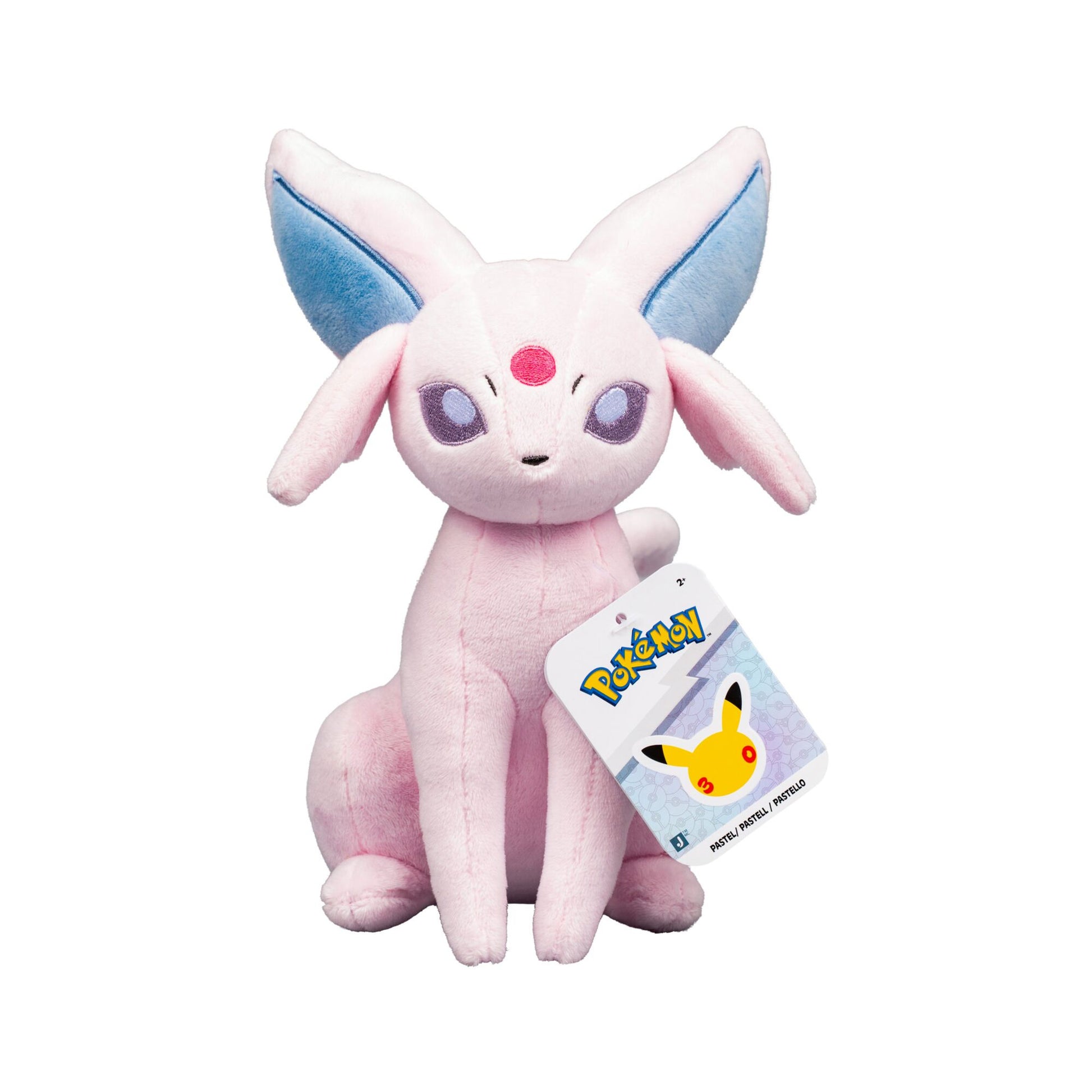 Pokemon Select 8 Inch Plush 30th Anniversary Espeon - Toyworld NZ