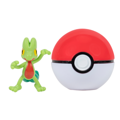 Pokemon Clip N Go Treecko & Poke Ball