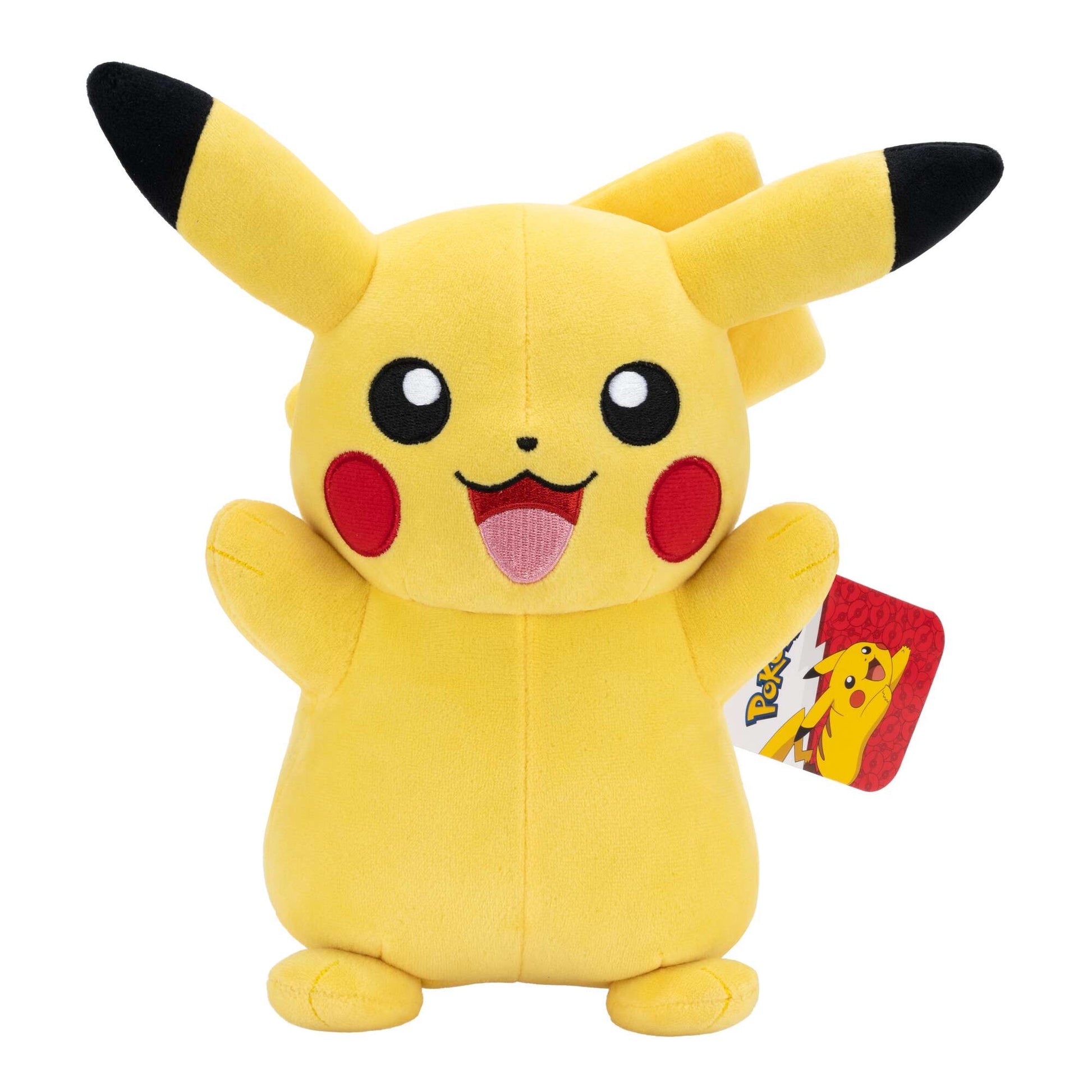 Pokemon 12-Inch Plush Soft Toy Pikachu #1 - front, 30cm tall