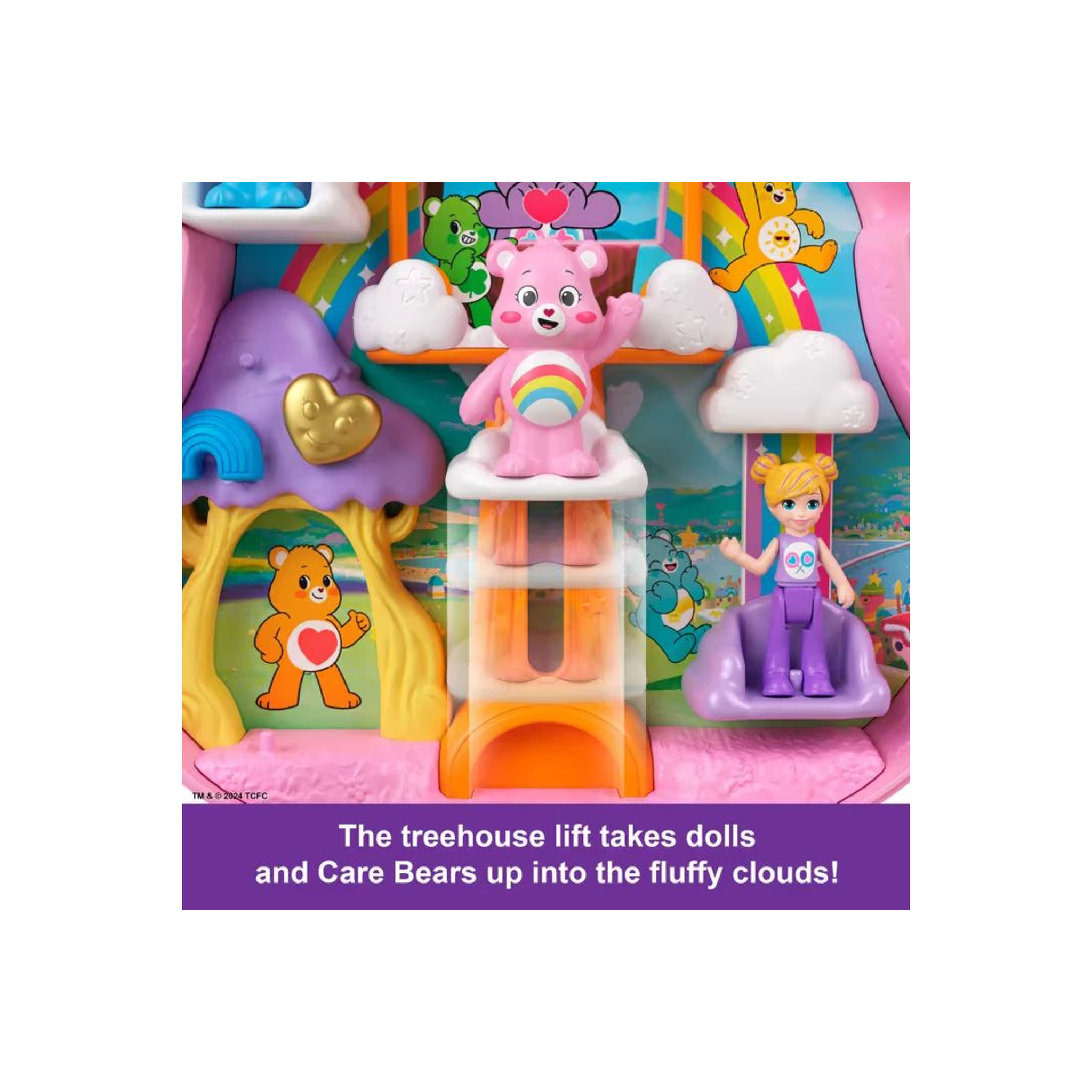 Polly Pocket Care Bears Compact