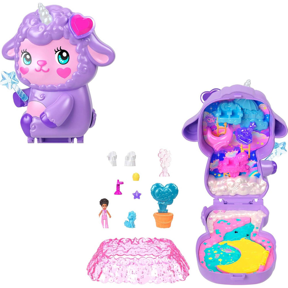 Polly Pocket World Compact - Cozy Dreamland toy playset