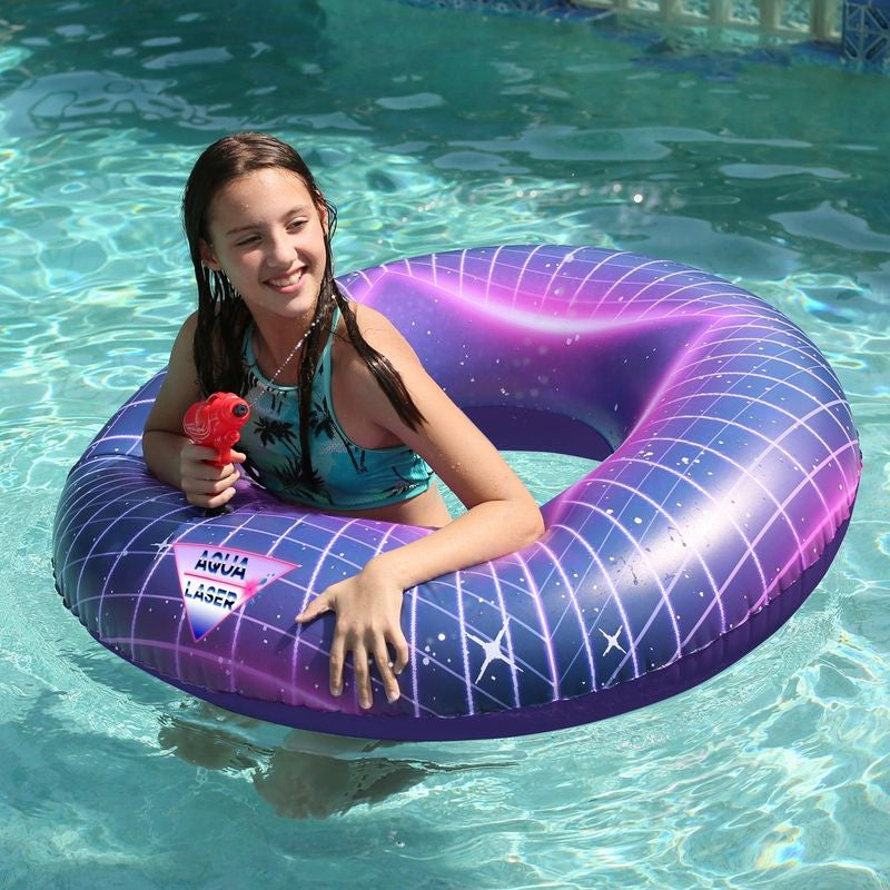 POOL CANDY AQUA LASER SQUIRT GUN 42 INCH(106CM) POOL TUBE WITH SOUND EFFECTS