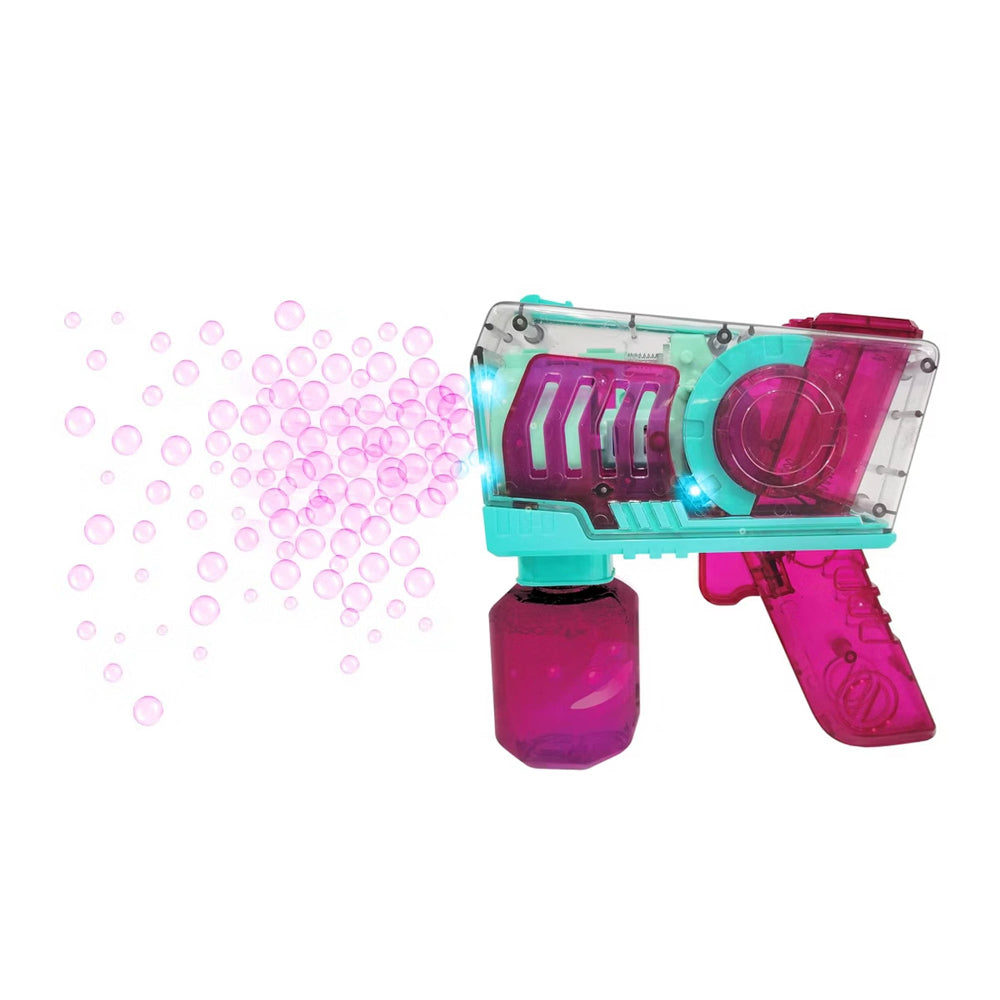 Poppin Colorz Cozmic Colour Bubble Blaster coloured bubble gun.