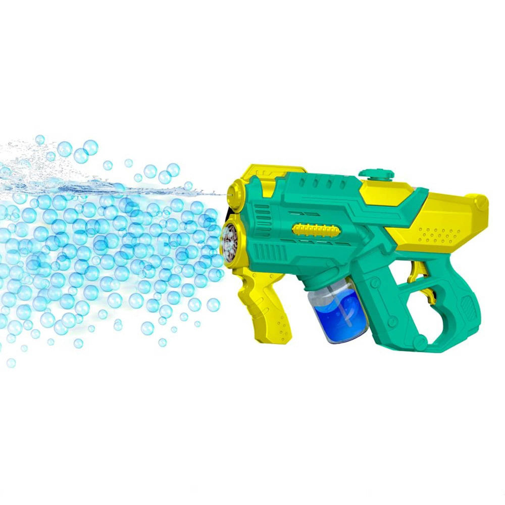 Poppin Colorz Hydra Water & Bubble Blaster coloured bubble gun.