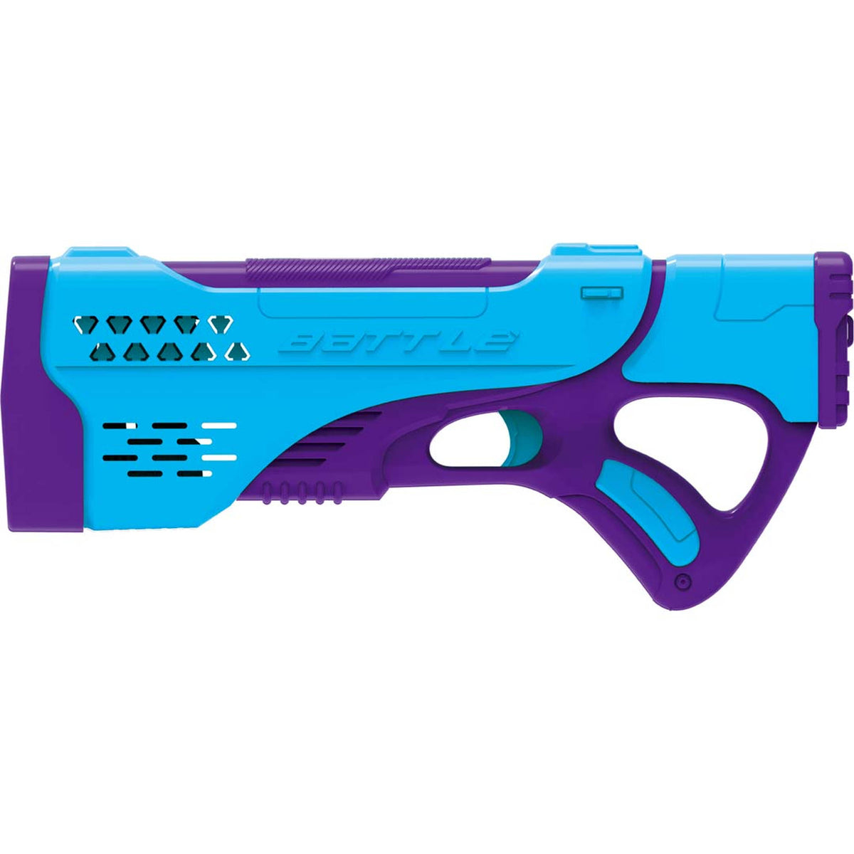 Poppin Colorz Light Up Spectra Colour Bubble Blaster gun with coloured bubbles.