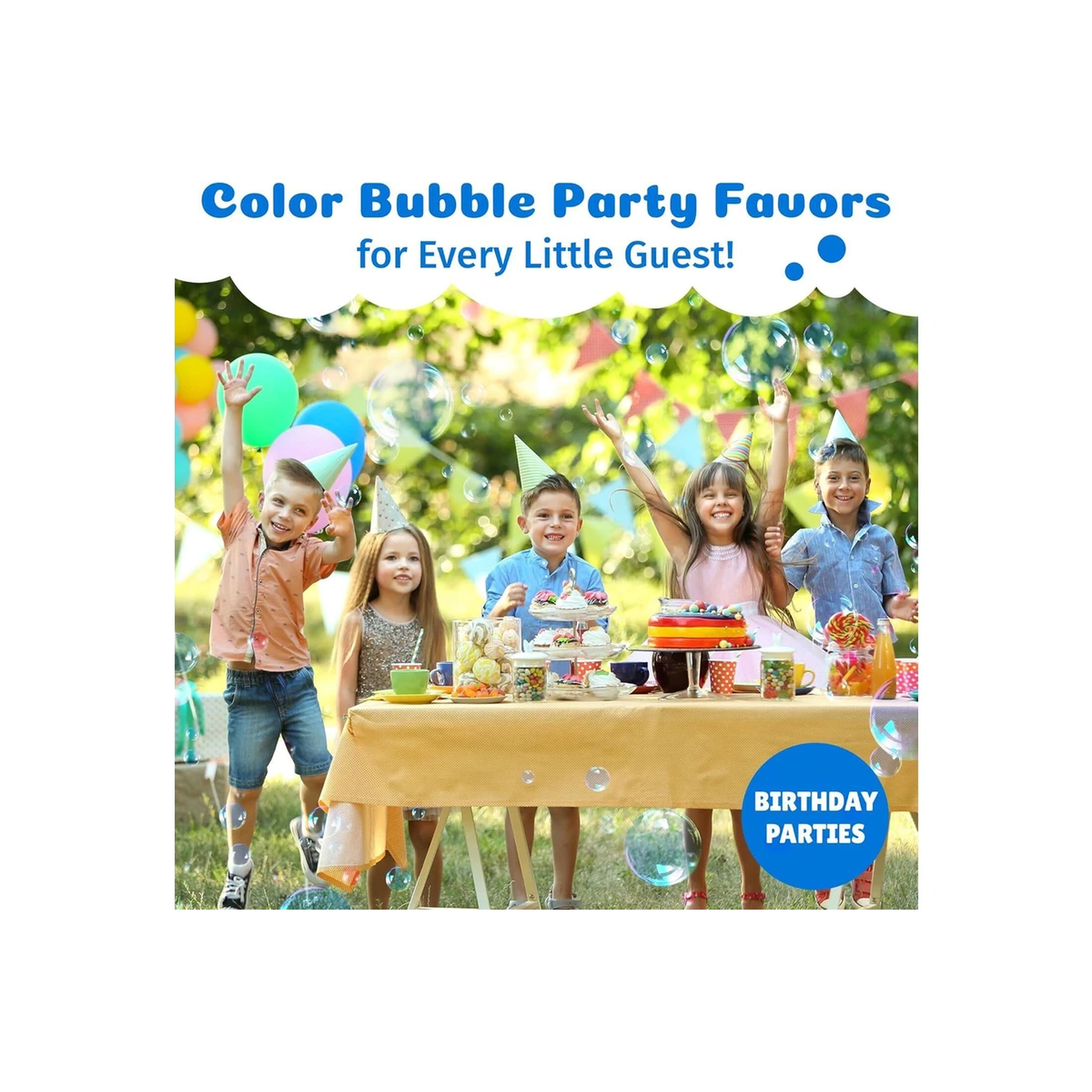 Poppin Colorz Color Bubbles Blazin Blue 8 Pack
