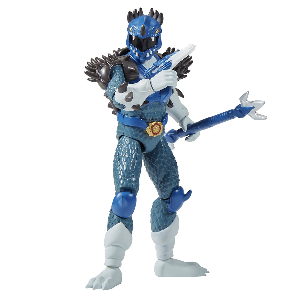 Power Rangers x Godzilla Kaiju Ranger 5 Inch Action Figure - Blue Anguirus toy.