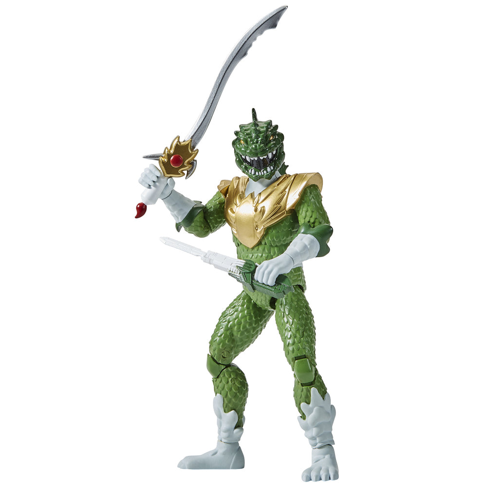 Power Rangers x Godzilla Kaiju Ranger 5 Inch Action Figure - Green Godzilla toy.